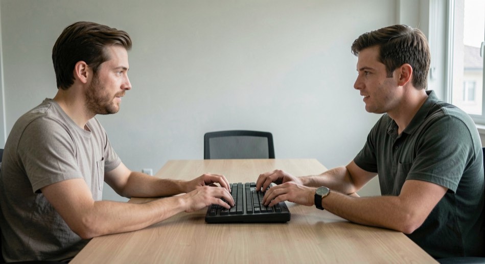 Choosing typing software by feedback rather than novelty: feedback quality shown clearly in a quiet practice setting